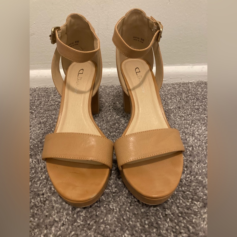 ⚫️CLby Laundry Ankle Strap Sandals